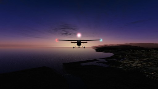 Sunset (CX150-KCMA to KSBA.jpg